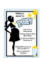 Ready To Pop Blue - Baby Shower Petite Invitations thumbnail