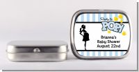 Ready To Pop Blue - Personalized Baby Shower Mint Tins