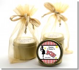 Ready To Pop - Baby Shower Gold Tin Candle Favors