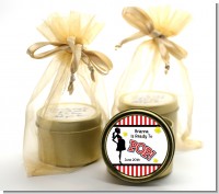 Ready To Pop - Baby Shower Gold Tin Candle Favors