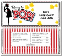 Ready To Pop - Personalized Baby Shower Candy Bar Wrappers