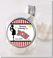 Ready To Pop - Personalized Baby Shower Candy Jar