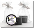 Ready To Pop Purple - Baby Shower Black Candle Tin Favors thumbnail