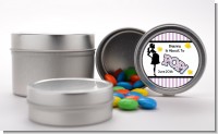 Ready To Pop Purple - Custom Baby Shower Favor Tins