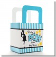 Ready To Pop Teal - Personalized Baby Shower Favor Boxes thumbnail