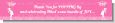 She's Ready To Pop Pink - Personalized Baby Shower Banners thumbnail