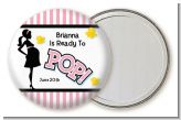 Ready To Pop Pink - Personalized Baby Shower Pocket Mirror Favors
