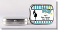 Ready To Pop Teal - Personalized Baby Shower Mint Tins thumbnail