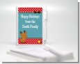 Rudolph the Reindeer - Baby Shower Personalized Notebook Favor thumbnail