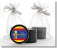 Robot Party - Birthday Party Black Candle Tin Favors thumbnail