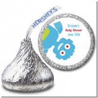 Robots - Hershey Kiss Baby Shower Sticker Labels