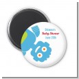 Robots - Personalized Baby Shower Magnet Favors thumbnail