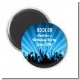 Rock Band | Like A Rock Star Boy - Personalized Birthday Party Magnet Favors thumbnail