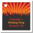 Rock Band | Like A Rock Star Girl - Personalized Birthday Party Card Stock Favor Tags thumbnail