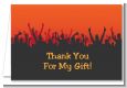 Rock Band | Like A Rock Star Girl - Birthday Party Thank You Cards thumbnail