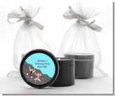 Rock Climbing - Birthday Party Black Candle Tin Favors