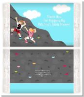 Rock Climbing - Personalized Popcorn Wrapper Birthday Party Favors