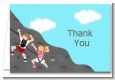 Rock Climbing - Birthday Party Thank You Cards thumbnail