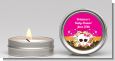 Rock Star Baby Girl Skull - Baby Shower Candle Favors thumbnail