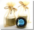 Rock Star Guitar Blue - Birthday Party Gold Tin Candle Favors thumbnail