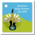 Future Rock Star Boy - Personalized Baby Shower Card Stock Favor Tags thumbnail