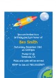 Rocket Ship - Birthday Party Petite Invitations thumbnail