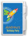 Rocket Ship - Birthday Party Personalized Notebook Favor thumbnail