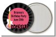 Rock Star Guitar Pink - Personalized Birthday Party Pocket Mirror Favors thumbnail