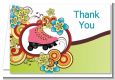 Roller Skating - Birthday Party Thank You Cards thumbnail