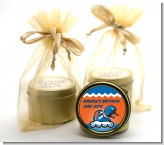 Rollerblade - Birthday Party Gold Tin Candle Favors