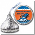 Rollerblade - Hershey Kiss Birthday Party Sticker Labels thumbnail