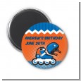 Rollerblade - Personalized Birthday Party Magnet Favors thumbnail