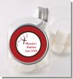 Rosary Beads Maroon - Personalized Baptism / Christening Candy Jar thumbnail