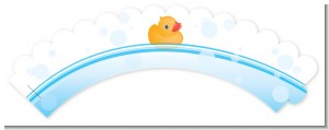 Rubber Ducky - Baby Shower Cupcake Wrappers