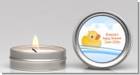 Rubber Ducky - Baby Shower Candle Favors