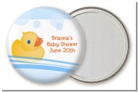 Rubber Ducky - Personalized Baby Shower Pocket Mirror Favors