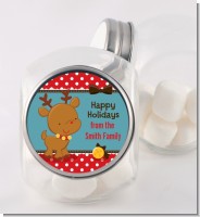 Rudolph the Reindeer - Personalized Christmas Candy Jar