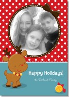 Rudolph the Reindeer - Personalized Photo Christmas Cards