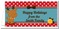 Rudolph the Reindeer - Personalized Christmas Place Cards