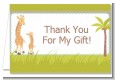 Giraffe - Baby Shower Thank You Cards thumbnail