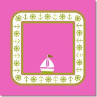 Sailboat Pink Birthday Party Theme