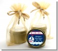 Sailboat Blue - Baby Shower Gold Tin Candle Favors thumbnail