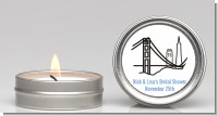 San Francisco Skyline - Bridal Shower Candle Favors