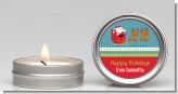 Santa And His Reindeer - Christmas Candle Favors