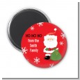 Santa Claus - Personalized Christmas Magnet Favors thumbnail