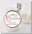 Santa Claus Outline - Personalized Christmas Candy Jar thumbnail