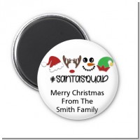 Santa Squad - Personalized Christmas Magnet Favors