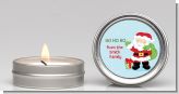 Santa's Green Bag - Christmas Candle Favors