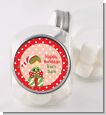 Santa's Little Elf - Personalized Christmas Candy Jar thumbnail