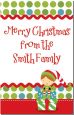 Santa's Little Elf - Personalized Christmas Wall Art thumbnail